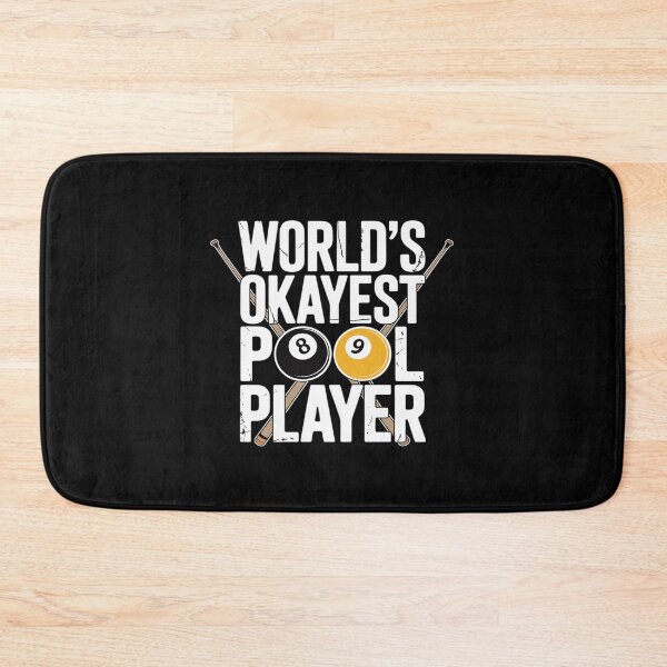 Item preview, World's Okayest Pool Player Billiards designed and sold by BubblePancake.