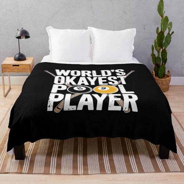 Item preview, World's Okayest Pool Player Billiards designed and sold by BubblePancake.