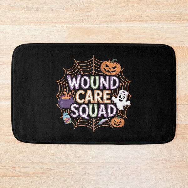 Item preview, Wound Care Squad Nurse Ghost Halloween Nursing Specialist designed and sold by BubblePancake.