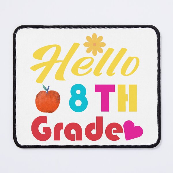 Item preview, Hello Eighth Grade First Day Of School Colorful 8th Grade Squad Back To School Middle School designed and sold by karibov.