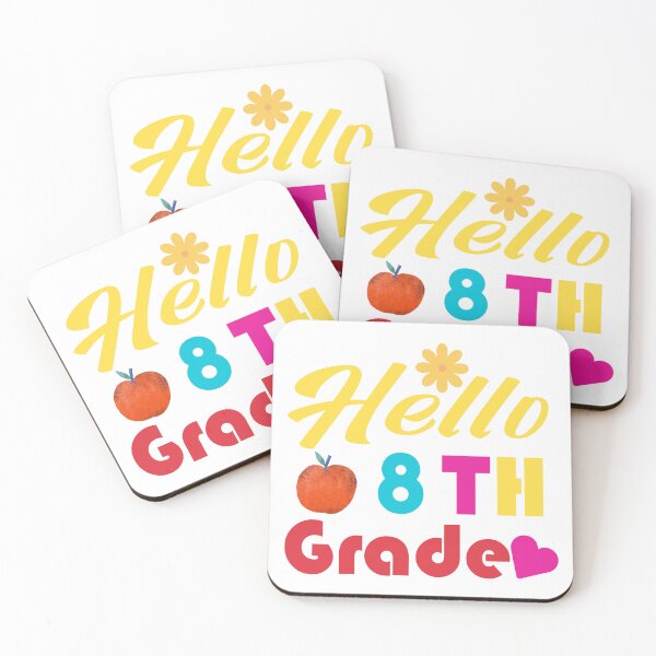 Item preview, Hello Eighth Grade First Day Of School Colorful 8th Grade Squad Back To School Middle School designed and sold by karibov.
