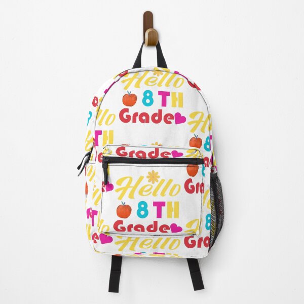 Item preview, Hello Eighth Grade First Day Of School Colorful 8th Grade Squad Back To School Middle School designed and sold by karibov.