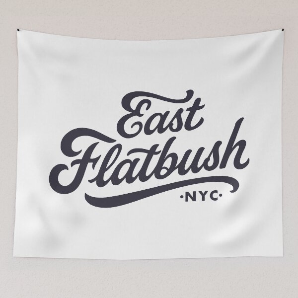 Item preview, East Flatbush Vintage Script Design designed and sold by Boogosh.