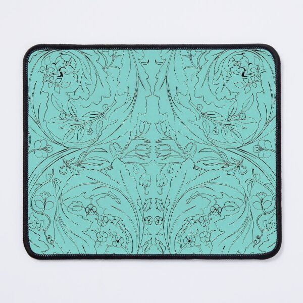Item preview, William Morris Floral Pattern Blue designed and sold by maniacfitness.
