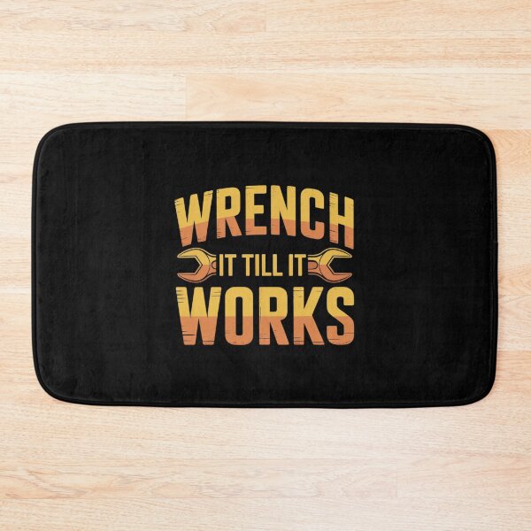 Item preview, Wrench It Till It Works Mechanic designed and sold by BubblePancake.
