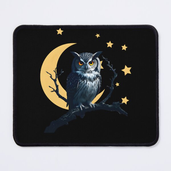 Item preview, Lunar Watcher Owl Under The Stars designed and sold by nhjegrhdlx48.