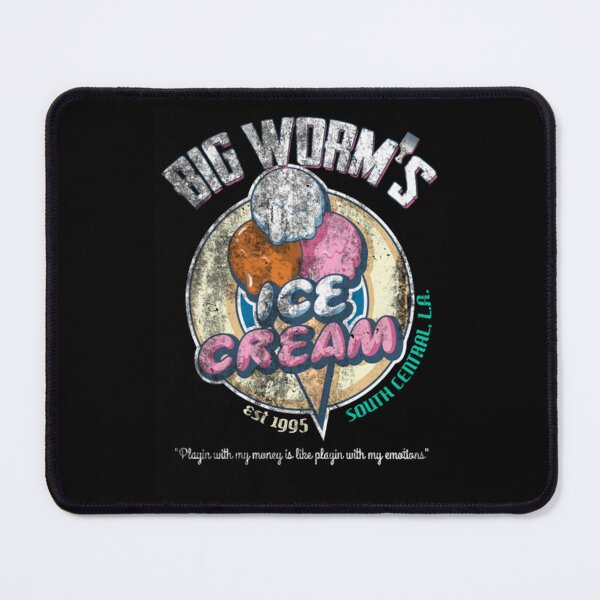 Item preview, Big Worm's Ice Cream, distressed designed and sold by MaryseFisch.