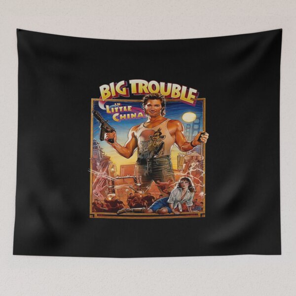 Item preview, Big Trouble In Little China T-ShirtTruck Driver Gets Dragged Chinatown Action 80s Movie Fan Gifts Cl designed and sold by MaryseFisch.