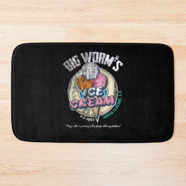 Item preview, Big Worm's Ice Cream, distressed designed and sold by MaryseFisch.