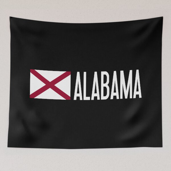 Item preview, Alabama: Alabamian Flag & Alabama designed and sold by Jared Davies.