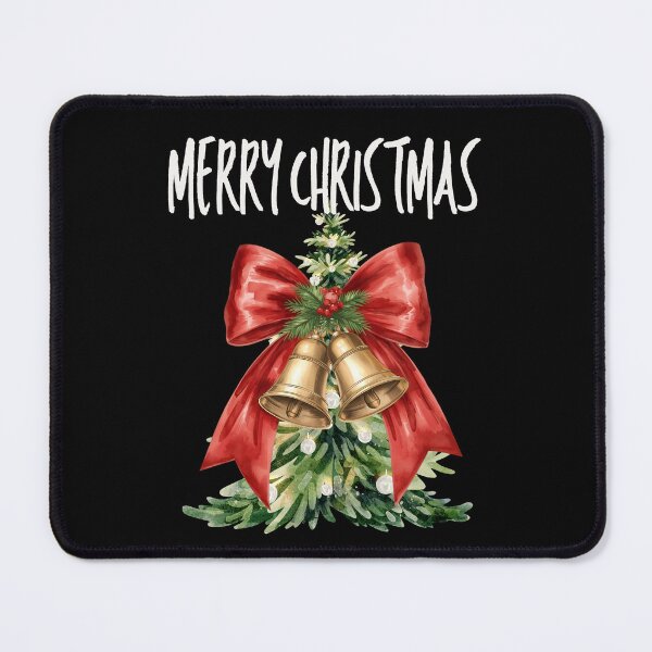 Item preview, Merry Christmas Cute Christmas Tree And Bow designed and sold by thebest-2studio.
