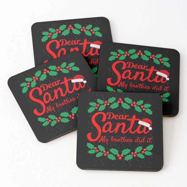 Item preview, Christmas Dear Vintage It Santa Funny Holiday My Brother Did Retro designed and sold by MediarMedic.