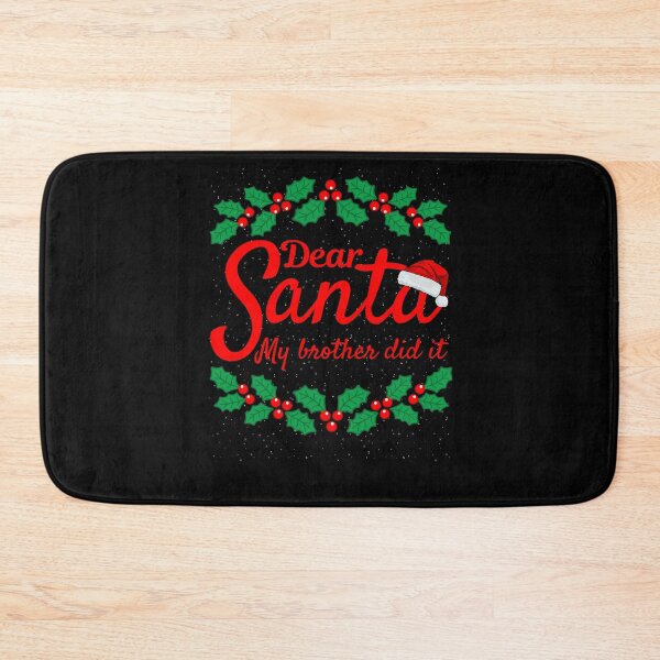 Item preview, Christmas Dear Vintage It Santa Funny Holiday My Brother Did Retro designed and sold by MediarMedic.