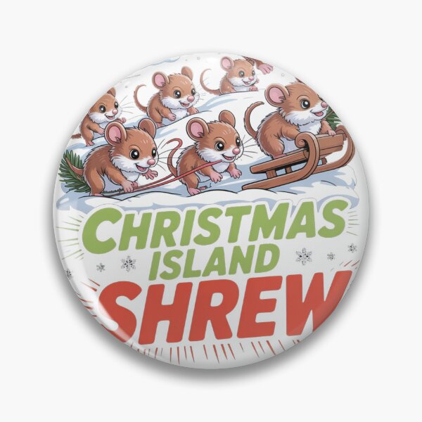 Item preview, Christmas Shrew rat Lover Gift Rare Animal Wildlife Art designed and sold by kaka8888.