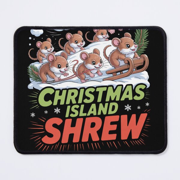 Item preview, Christmas Shrew rat Lover Gift Rare Animal Wildlife Art designed and sold by kaka8888.