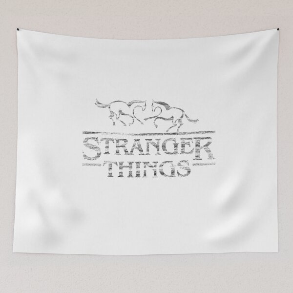 Item preview, Stranger Things Typography Art – Retro Inspired Fan Design designed and sold by ArtsyExplorer.
