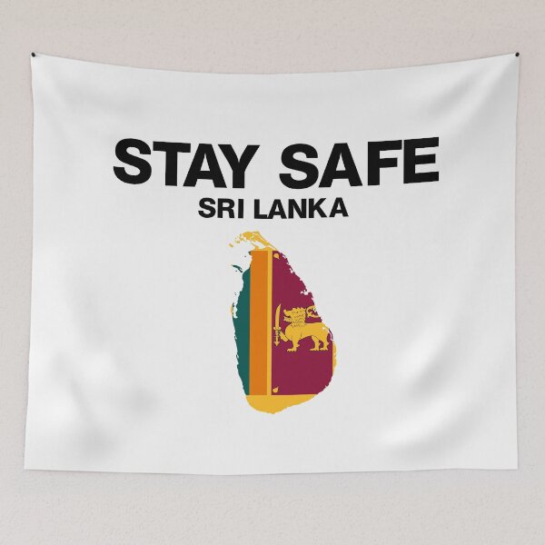 Item preview, stay safe sri lanka designed and sold by lakshitha99.