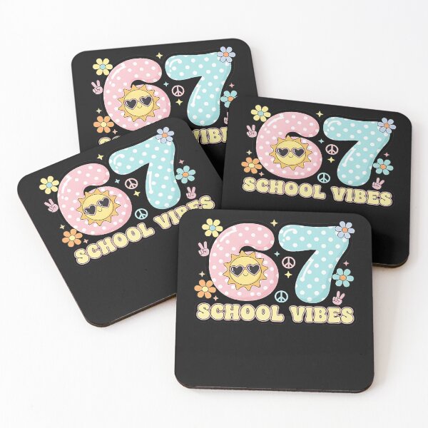 Item preview, 67 day of school meme 100 th day designed and sold by TalalosART.