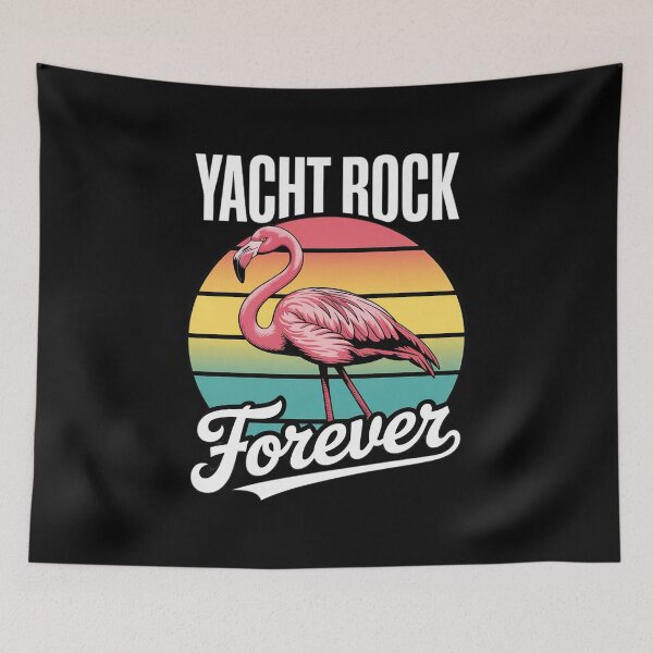 Item preview, Yacht Rock Forever Flamingo designed and sold by NetoGalaxy.