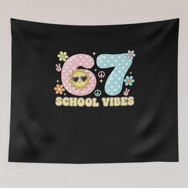 Item preview, 67 day of school meme 100 th day designed and sold by TalalosART.