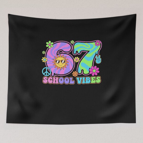 Item preview, 67 day of school meme 100 th day  designed and sold by TalalosART.