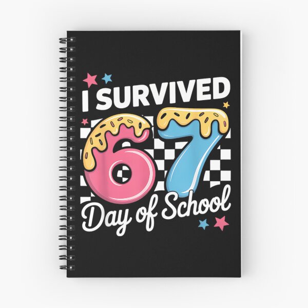 Item preview, Teacher Student 67 Survived of Days Classic 67 School Funny Meme I designed and sold by SteveSaccoro.