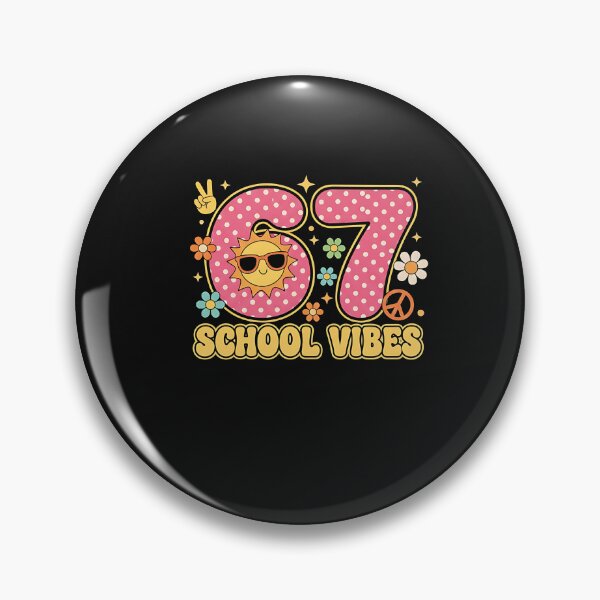 Item preview, 67 day of school meme 100 th day designed and sold by TalalosART.