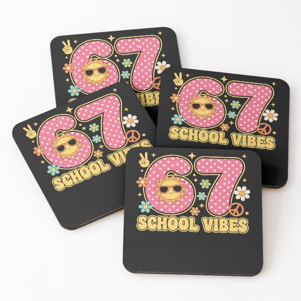 Item preview, 67 day of school meme 100 th day designed and sold by TalalosART.