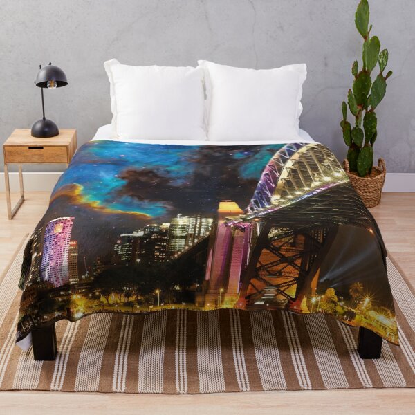 Item preview, The Rocks, NSW, Australia at night designed and sold by Mauswohn.