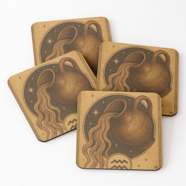 Item preview, Vintage Aquarius astrological sign 2025 designed and sold by nicholaswaldrop.