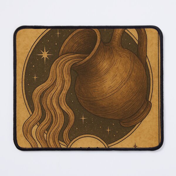 Item preview, Vintage Aquarius astrological sign 2025 designed and sold by nicholaswaldrop.