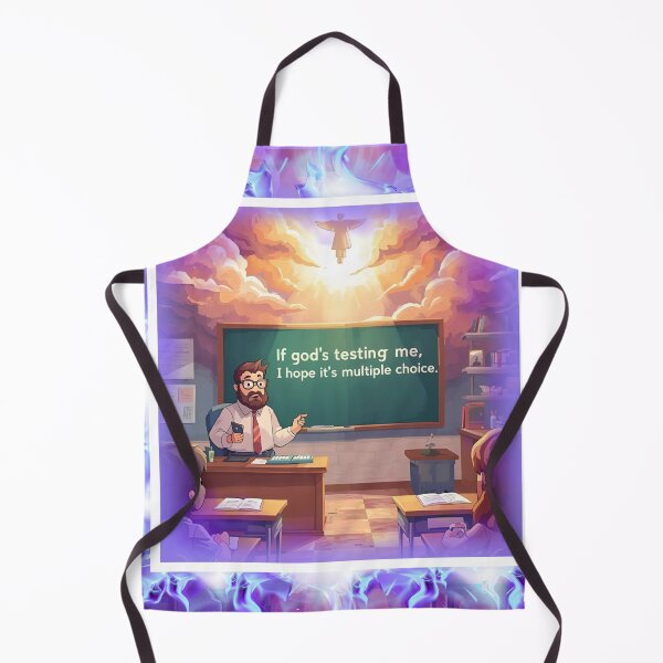 Item preview, If God’s testing me, I hope it’s multiple choice designed and sold by BandGTees.