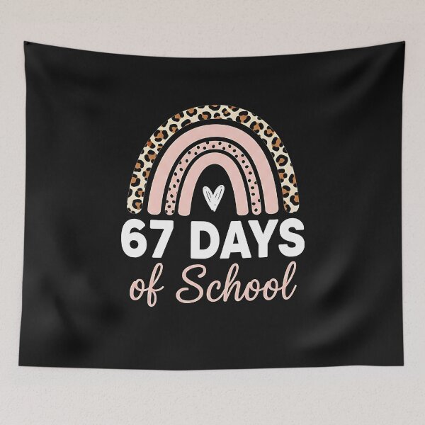 Item preview, 67 Days of School Rainbow Teacher Aesthetic designed and sold by TalalosART.