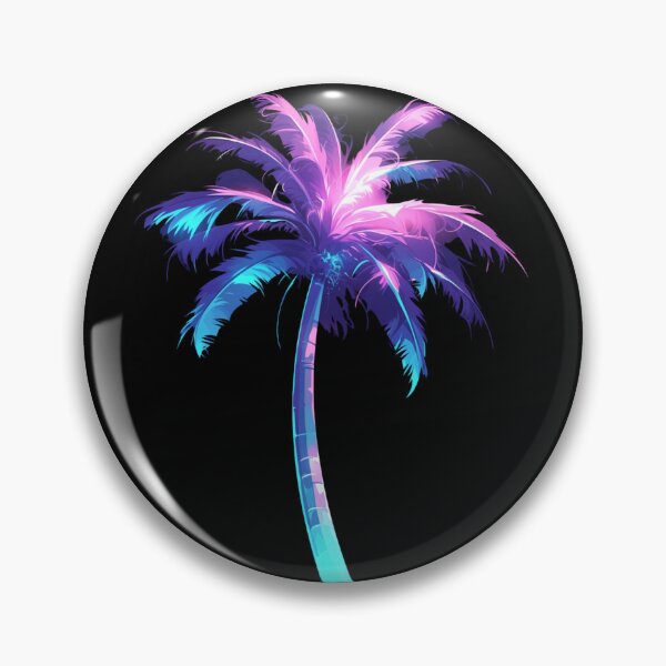 Item preview, Miami vice Neon Palm Art designed and sold by SMARTKIT  DESIGNAGENCY.