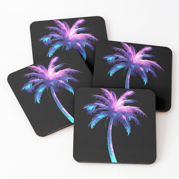 Item preview, Miami vice Neon Palm Art designed and sold by SMARTKIT  DESIGNAGENCY.
