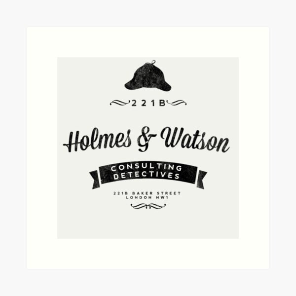 Item preview, Holmes and Watson Consulting designed and sold by fallingjaegers.