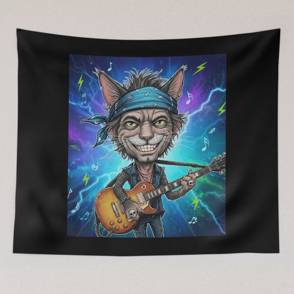 Item preview, Keef Whiskers – The Rolling Purr Classic  designed and sold by Ricks4474.