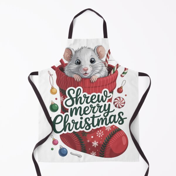 Item preview, Christmas Shrew T-Shirt – Kawaii Holiday Mouse Design, Funny Winter Animal Tee, Cute Xmas Gift Idea for Kids & Adults designed and sold by kaka8888.