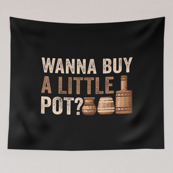 Item preview, Ceramic Artist - Wanna Buy A Little Pot Clay Pottery Gifts designed and sold by GeorgeneCharlo.