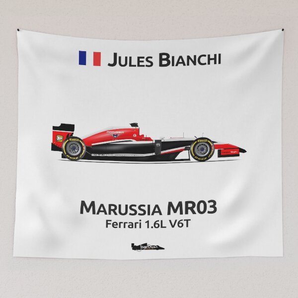 Item preview, Marussia MR03 - Jules Bianchi designed and sold by JageOwen.