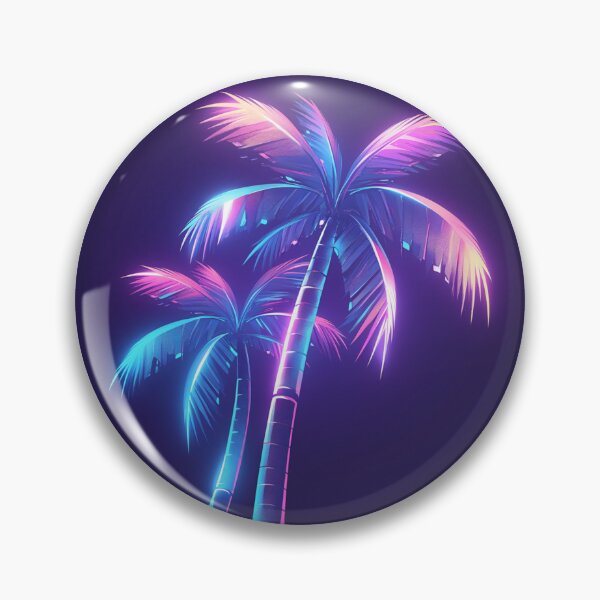 Item preview, Miami vice Neon Palm Art designed and sold by SMARTKIT  DESIGNAGENCY.