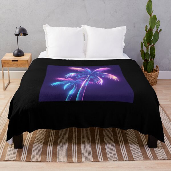 Item preview, Miami vice Neon Palm Art designed and sold by SMARTKIT DESIGNAGENCY.