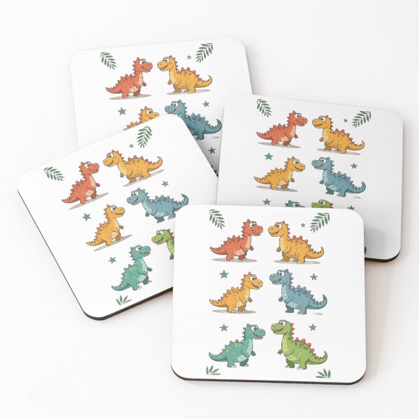 Item preview, Cartoon Dinosaurs designed and sold by ArtQueen777.