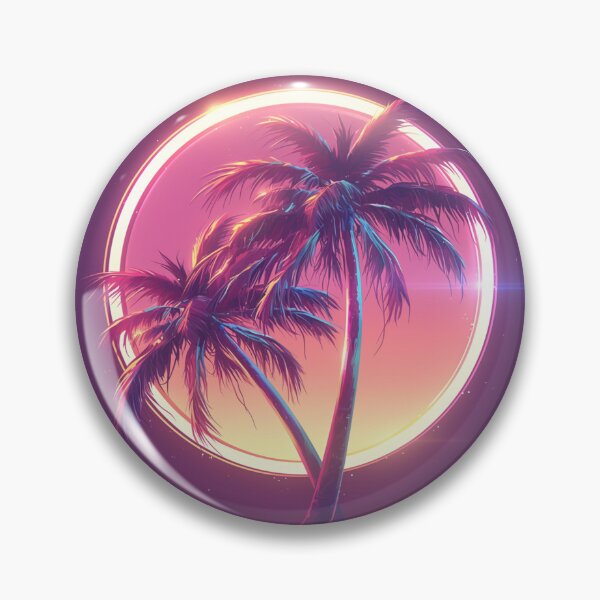 Item preview, Miami vice Neon Palm Art designed and sold by SMARTKIT  DESIGNAGENCY.