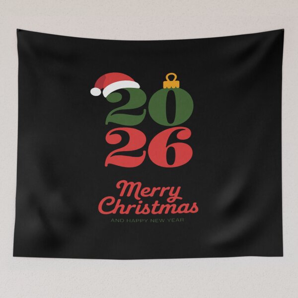 Item preview, Merry Christmas And Happy new years 2026 designed and sold by SIGORDESIGN.