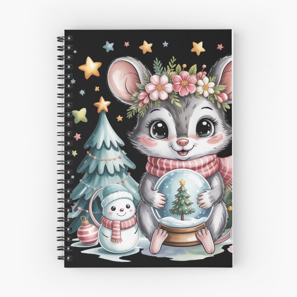 Item preview, Christmas Shrew rat Lover Gift Rare Animal Wildlife Art designed and sold by kaka8888.