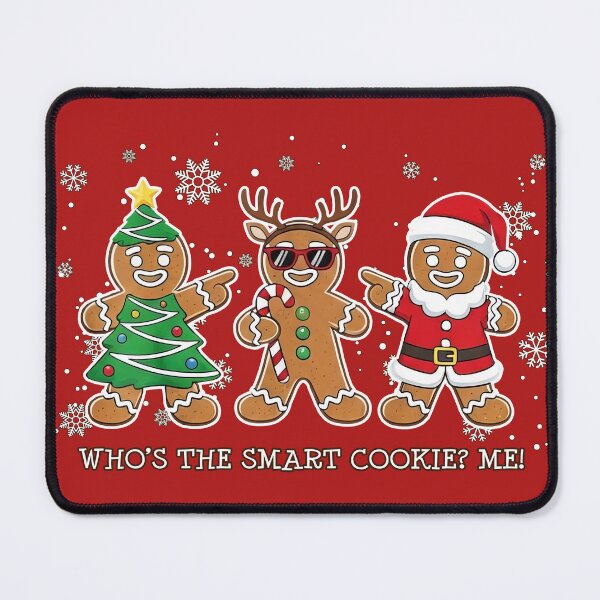 Item preview, Smart Cookie Christmas Squad – Funny Vintage Gingerbread designed and sold by ArtsMichalShop.