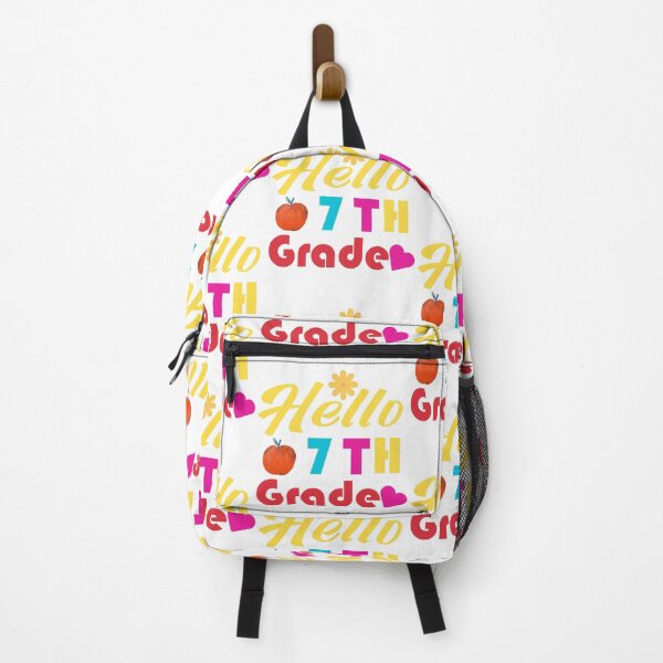 Item preview, Hello Seventh Grade First Day Of School Colorful 7th Grade Squad Middle School Teacher Gift designed and sold by karibov.