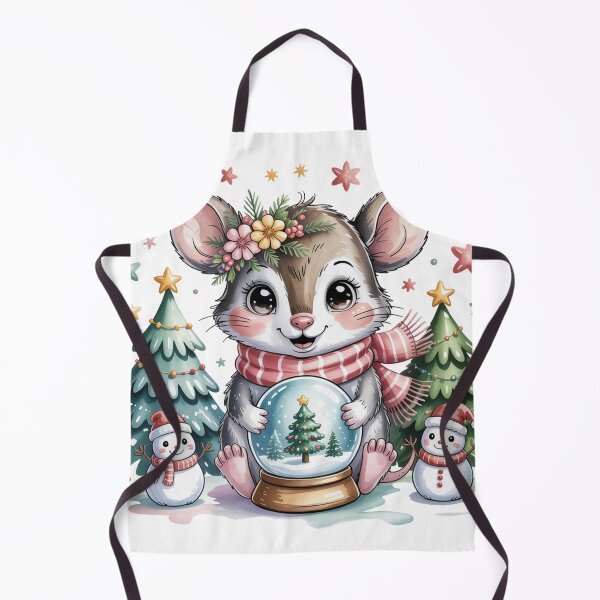 Item preview, Cute Christmas Shrew T-Shirt – Kawaii Holiday Mouse Design, Funny Winter Animal Tee, Cute Xmas Gift Idea for Kids & Adults designed and sold by kaka8888.