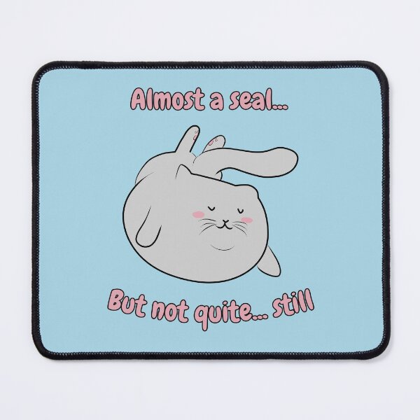 Item preview,  Almost a seal... But not quite... still Cute and Funny Gift for Cat Lovers designed and sold by HugSomeNettles.